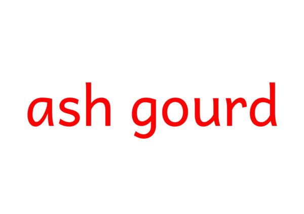 Vegetables FLASH CARD